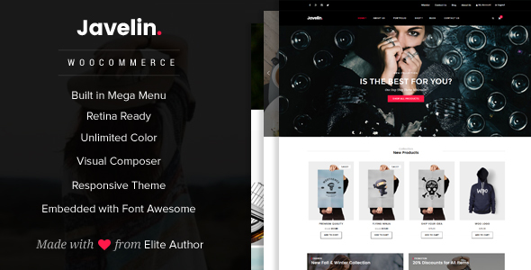 Javelin - Woocommerce WordPress Vorlage